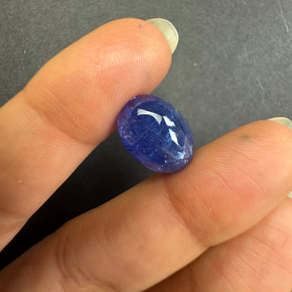 Blue Tanzanite Oval Loose Stone, 12.50 ct, 16.5x11.3 mm – view 2 of 4