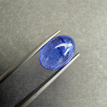 Blue Tanzanite Oval Loose Stone, 6.80 ct, 14x10 mm – view 4 of 4