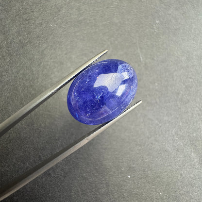 Blue Tanzanite Oval Loose Stone, 36.48 ct, 23x17 mm – view 2 of 4