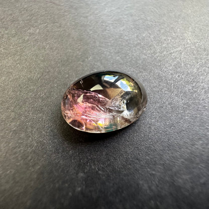 Pink Tourmaline Oval Cabochon, 14.48 ct, 19x14 mm – view 1 of 4
