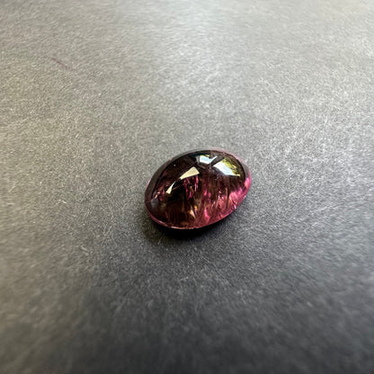 Candy Pink Tourmaline Oval Cabochon, 5.88 ct, 14x10 mm – view 4 of 4