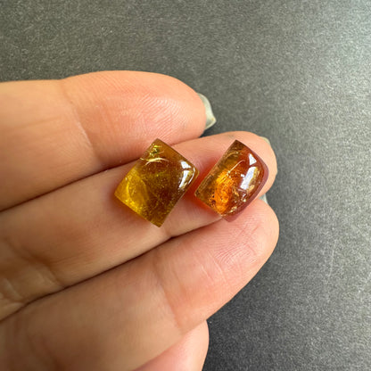 Yellow Tourmaline Cabochon, 3.79 ct, 10x8 mm – view 3 of 5