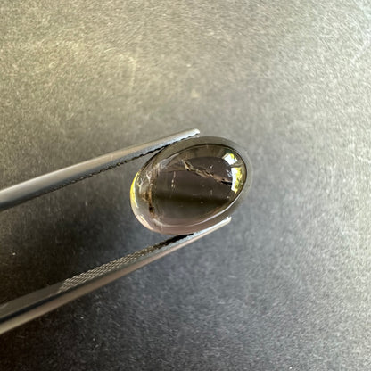 Brown Tourmaline Oval Cabochon Pair, 8.20 ct, 14x10 mm – view 1 of 5