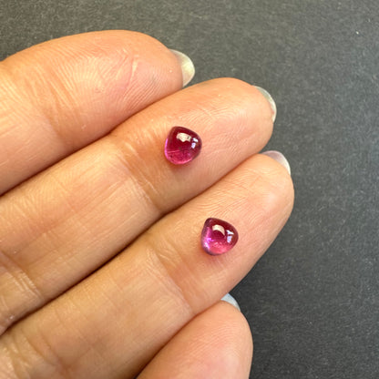 Pink Tourmaline Loose Stone Pair, 1 ct – view 3 of 3