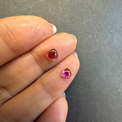 Pink Tourmaline Loose Stone Pair, 1.11 ct – view 3 of 3
