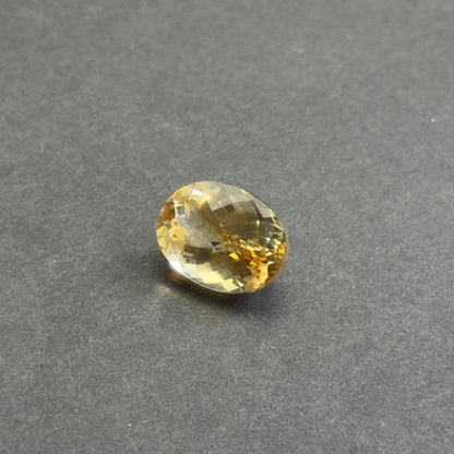 Yellow Citrine Oval Loose Stone, 18.02 ct, 20x15 mm – view 4 of 4