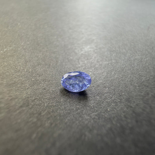 Captivating Tanzanite oval fac. 0,44cts