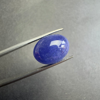 Blue Tanzanite Oval Cabochon – view 1 of 4