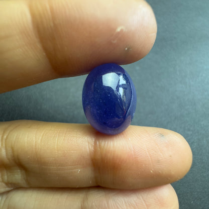 Blue Tanzanite Oval Cabochon – view 3 of 4