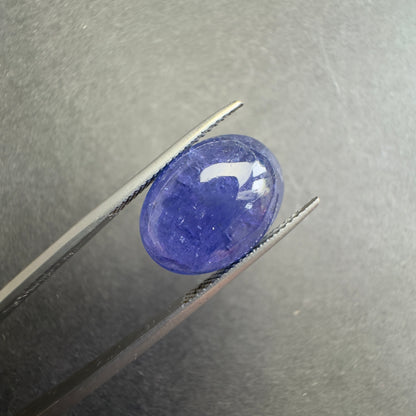 Blue Tanzanite Oval Cabochon – view 3 of 4