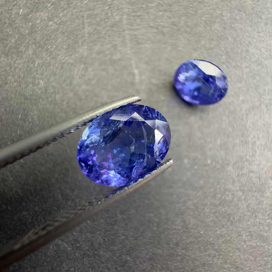 Tanzanite Oval Shape Faceted