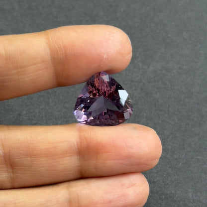 Purple Amethyst Drop Loose Stone, 16x15.8 mm – view 3 of 4