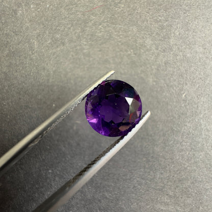 Purple Amethyst Round Loose Stone – view 1 of 5