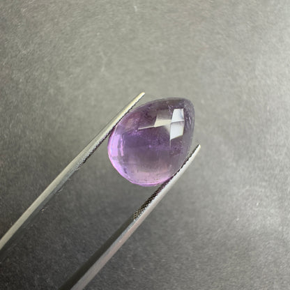 Purple Amethyst Drop Loose Stone, 17.4x13.4 mm – view 2 of 4