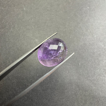 Purple Amethyst Oval Loose Stone, 14.54 ct, 16.5x13.8 mm – view 2 of 4