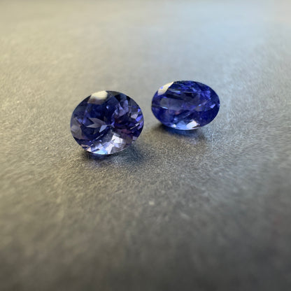 Purple Tanzanite Oval Loose Stone, 1.91 ct, 6.8x5 mm – view 3 of 3