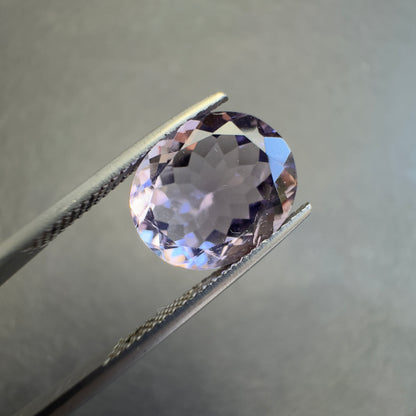 Purple Amethyst Oval Loose Stone, 4.13 ct, 11.8x9.9 mm – view 1 of 4