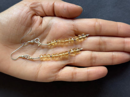Silver Citrine Rondelle Necklace Pair, 79.71 ct – view 3 of 3
