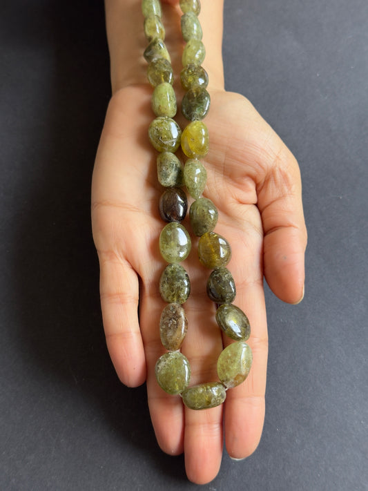 Tourmaline with Vibrant Olive Green Hues