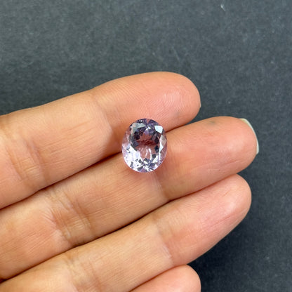 Purple Amethyst Oval Loose Stone, 4.32 ct, 11.6x9.8 mm – view 4 of 4