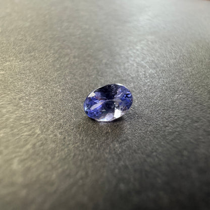 Purple Tanzanite Oval Loose Stone, 0.89 ct, 7.2x5.1 mm – view 2 of 3