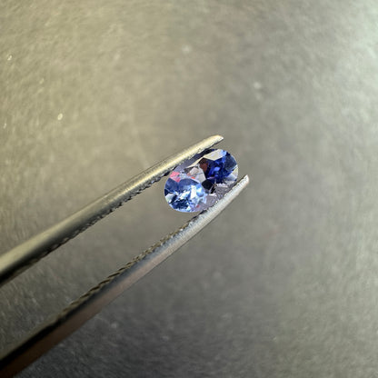 Purple Tanzanite Oval Loose Stone, 0.50 ct, 6.1x4.1 mm – view 1 of 3