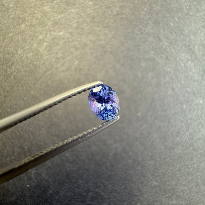 Purple Tanzanite Oval Loose Stone, 0.62 ct, 5.5x4.3 mm – view 1 of 3