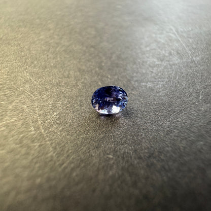 Purple Tanzanite Oval Loose Stone, 0.62 ct, 5.5x4.3 mm – view 2 of 3