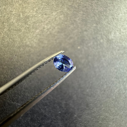 Purple Tanzanite Oval Loose Stone, 0.27 ct, 4.5x3.5 mm – view 1 of 3