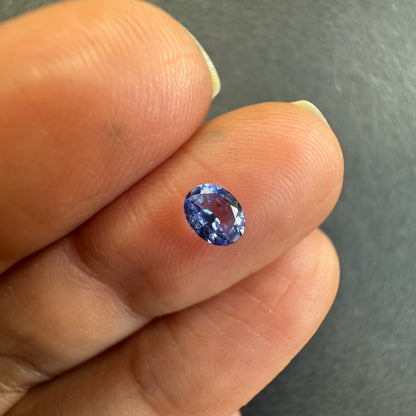 Purple Tanzanite Oval Loose Stone, 0.27 ct, 4.5x3.5 mm – view 3 of 3