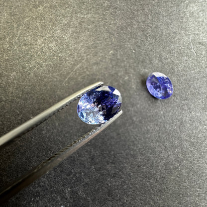 Purple Tanzanite Oval Loose Stone, 2.07 ct, 8x6 mm – view 1 of 3