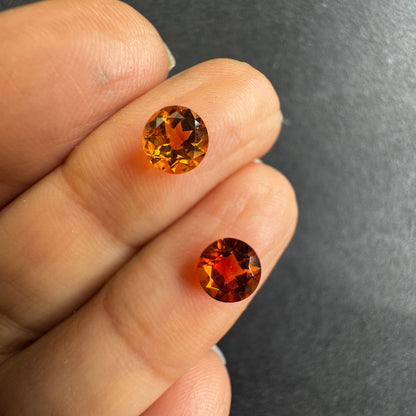 Yellow Citrine Round Loose Stone – view 3 of 4