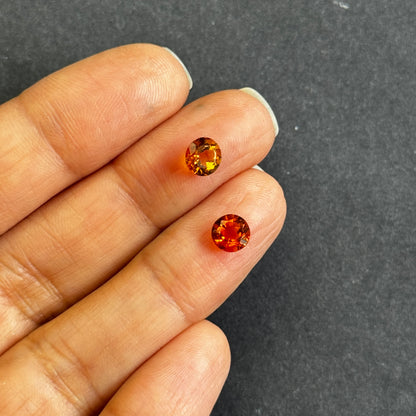 Yellow Citrine Round Loose Stone – view 4 of 4