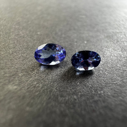Purple Tanzanite Oval Loose Stone, 0.03 ct, 6.1x4.2 mm – view 2 of 3