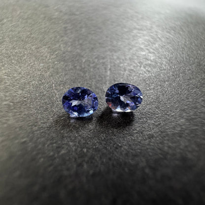 Purple Tanzanite Oval Loose Stone, 0.68 ct, 5.9x3.9 mm – view 1 of 3