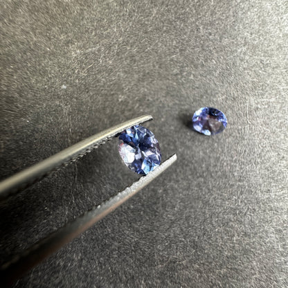 Purple Tanzanite Oval Loose Stone, 0.68 ct, 5.9x3.9 mm – view 2 of 3