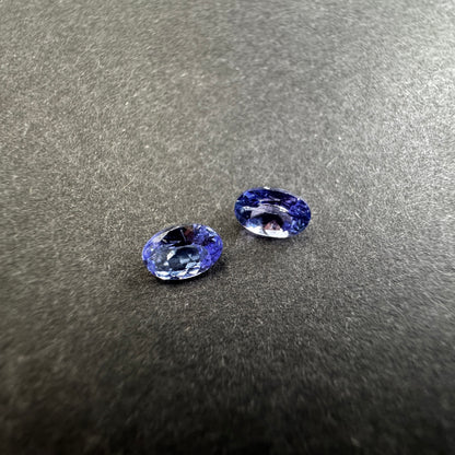 Purple Tanzanite Oval Loose Stone, 1.74 ct, 7x4.9 mm – view 1 of 3