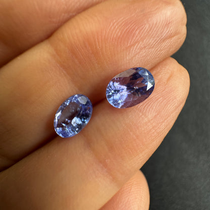Purple Tanzanite Oval Loose Stone, 1.74 ct, 7x4.9 mm – view 3 of 3