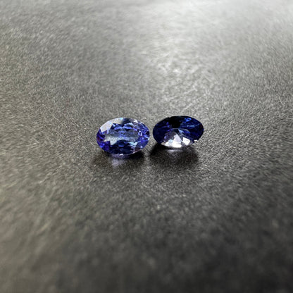 Purple Tanzanite Oval Loose Stone, 99 ct, 5.9x3.7 mm – view 2 of 2