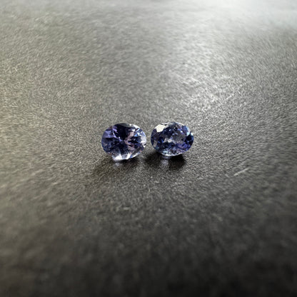 Purple Tanzanite Oval Loose Stone, 0.65 ct, 4.8x3.9 mm – view 1 of 3