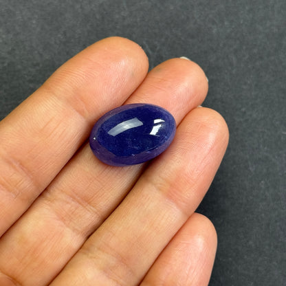 Blue Tanzanite Oval Loose Stone, 21.05 ct, 19.8x13.4 mm – view 3 of 8
