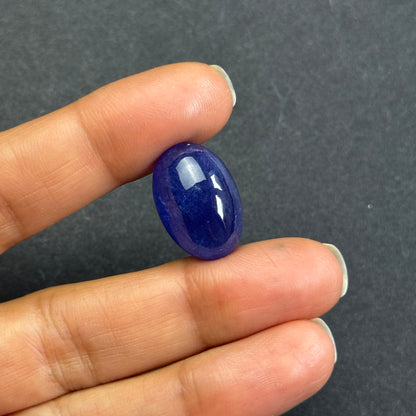Blue Tanzanite Oval Loose Stone, 21.05 ct, 19.8x13.4 mm – view 4 of 8