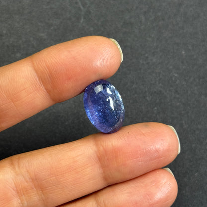 Blue Tanzanite Oval Loose Stone, 11.31 ct, 16.4x11.3 mm – view 4 of 4