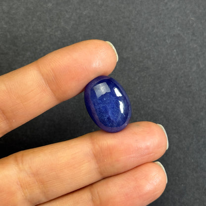 Blue Tanzanite Oval Loose Stone, 20.45 ct, 19x13.8 mm – view 4 of 4