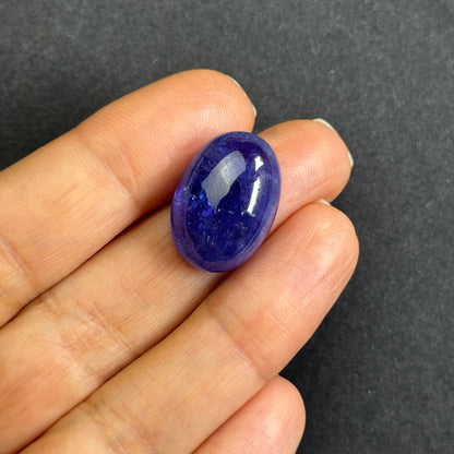 Blue Tanzanite Oval Loose Stone, 26.15 ct, 20x14 mm – view 3 of 4
