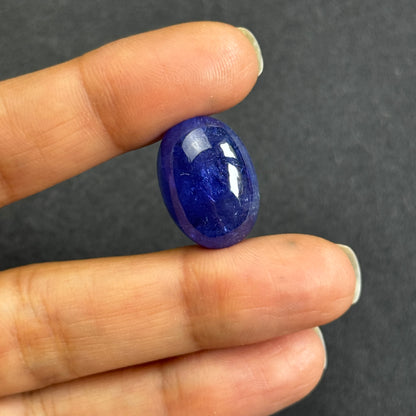 Blue Tanzanite Oval Loose Stone, 26.15 ct, 20x14 mm – view 4 of 4