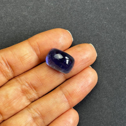 Blue Tanzanite Oval Loose Stone, 17.20 ct, 15.5x11 mm – view 3 of 4