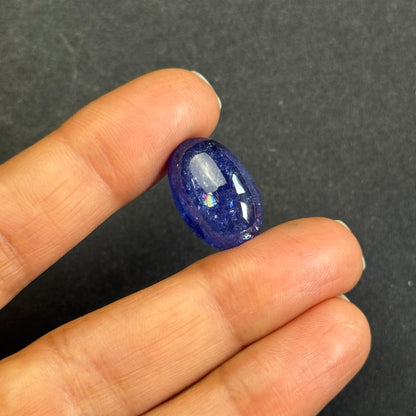 Blue Tanzanite Oval Loose Stone, 21.05 ct, 19.8x13.4 mm – view 8 of 8