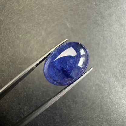 Blue Tanzanite Oval Loose Stone, 16.41 ct, 18.5x14 mm – view 2 of 4