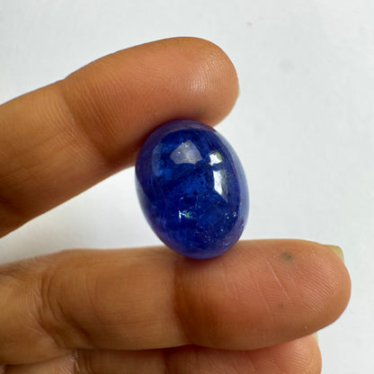 Blue Tanzanite Oval Loose Stone, 35.20 ct, 20.6x16 mm – view 2 of 4